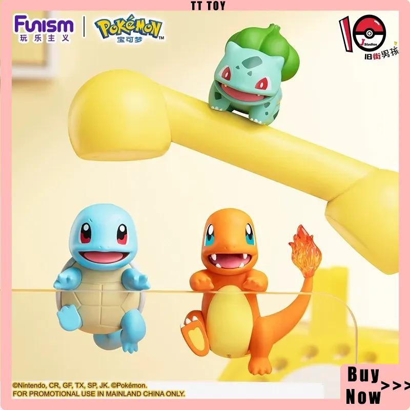 Animation Quest Buddy Series Ornament Figures Toys Pikachu Gengar Car Dashboard Phone Accessories Surprise Gifts