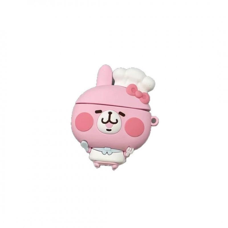 Cartoon chef rabbit AirPods 1 protective case apple 1/1 generation wireless bluetooth headset case pro1 generation