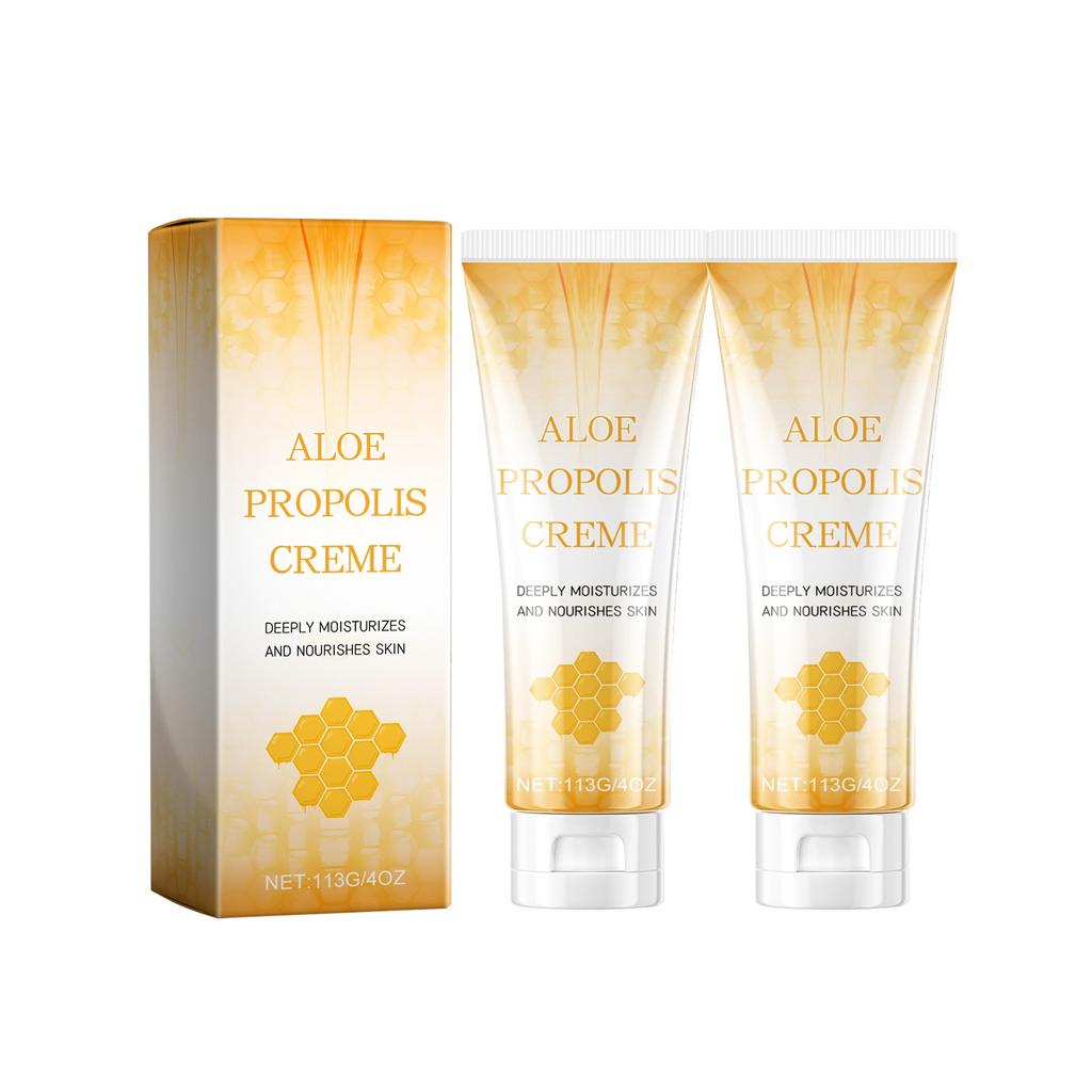 Aloe Propolis Moisturizing Cream Hydrating Honey Nourishing Hydrating Skin Rejuvenating Brightening Facial Skin Care Cream