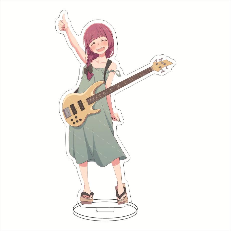 Anime Bocchi the Rock Figure Acrylic Stand Hitori Gotou Ijichi Nijika Yamada Ryo Kita Ikuyo Gift Desk Decoration