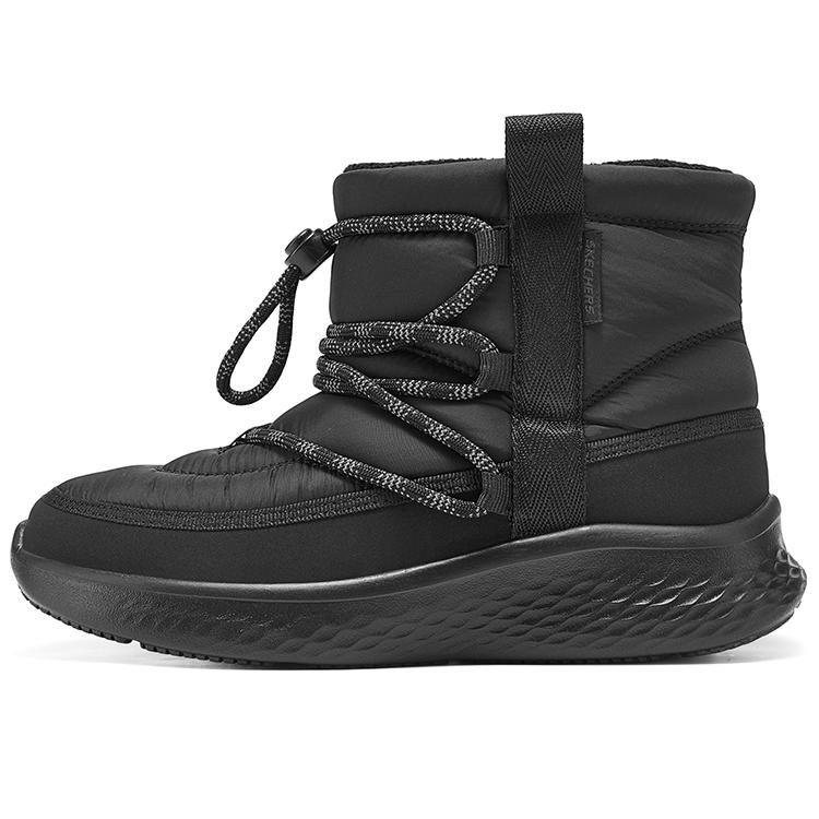 Skechers Kids Fashion Versatile Warm Non-Slip Durable Boots Kids boots Black 406395L-BBK 27.5
