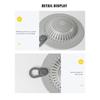Anti-blocking Sink Strainer Floor Drain Mat Hair Clean Up Sewer Outfall Drain Filter Shower Drain Pad
