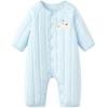 Balabala Baby Embroidered Long-Sleeve Romper