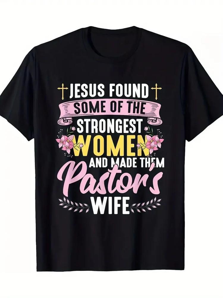 

Best Pastor Wife Thanks Church Christian Pastor Wife Gift T-shirt --100% Cotton 3XL