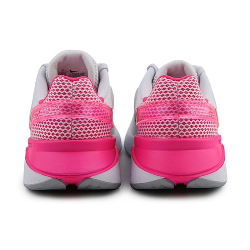 Nike Legend React 3 White Pink Blast Women's Training Soccer Shoes CK2562-101