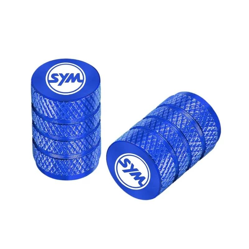 6 Colors Wheel Tyre Valve Cover Caps Stem Plug Accessories For SYM Maxsym 400I 600I TL500 TL508 Jetx Jet X 125 150 Fiddle 2 3 4