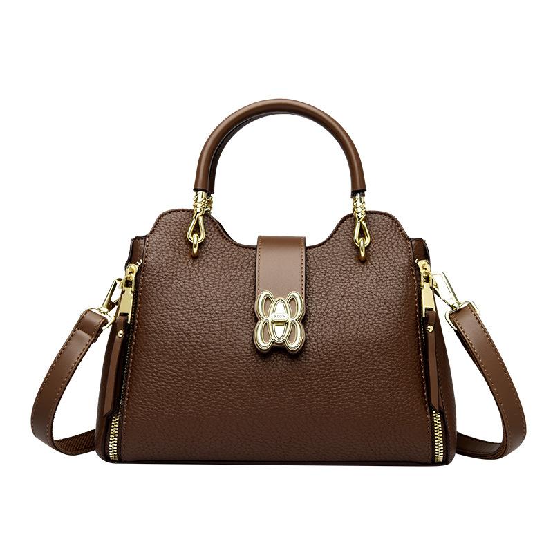 Fashionable and Simple Crossbody Bag for Women Multi-layered Handbag for Ladies