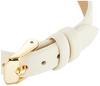 Watch Analog Shake Gold Leather Strap [Fieldwork] KDS012-1 Women's Off-White