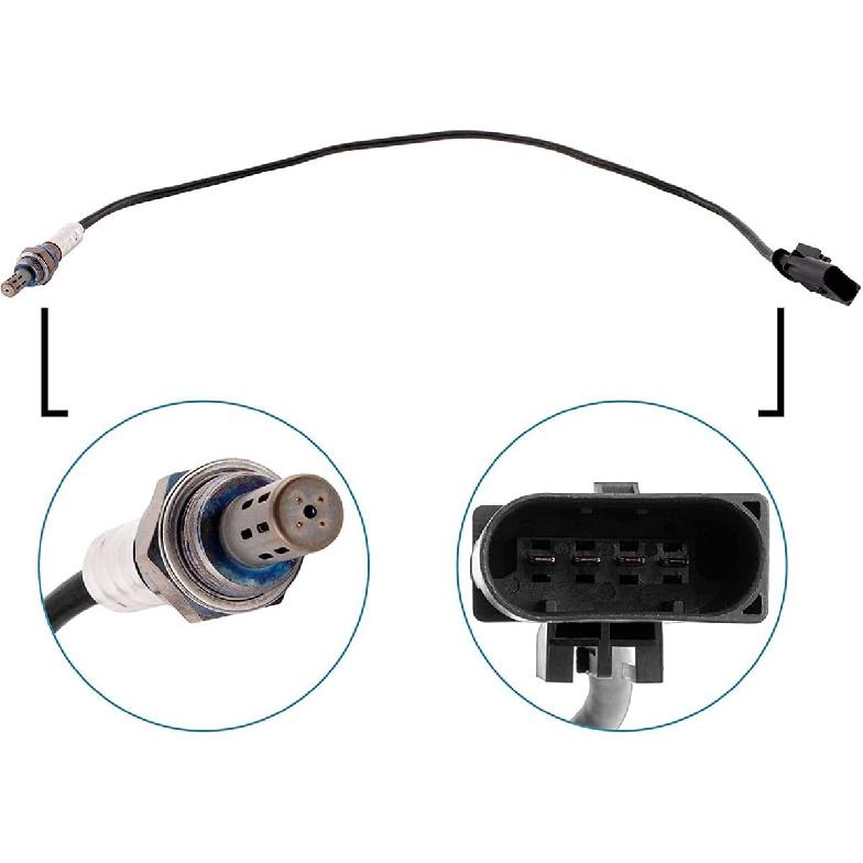 Oxygen O2 Sensor Upstream/Downstream Fit 2002 2003 2004 2005 2006 2007 2008 for Mini Cooper S Hatchback L4 1.6L 11780872674 234-4457 13878