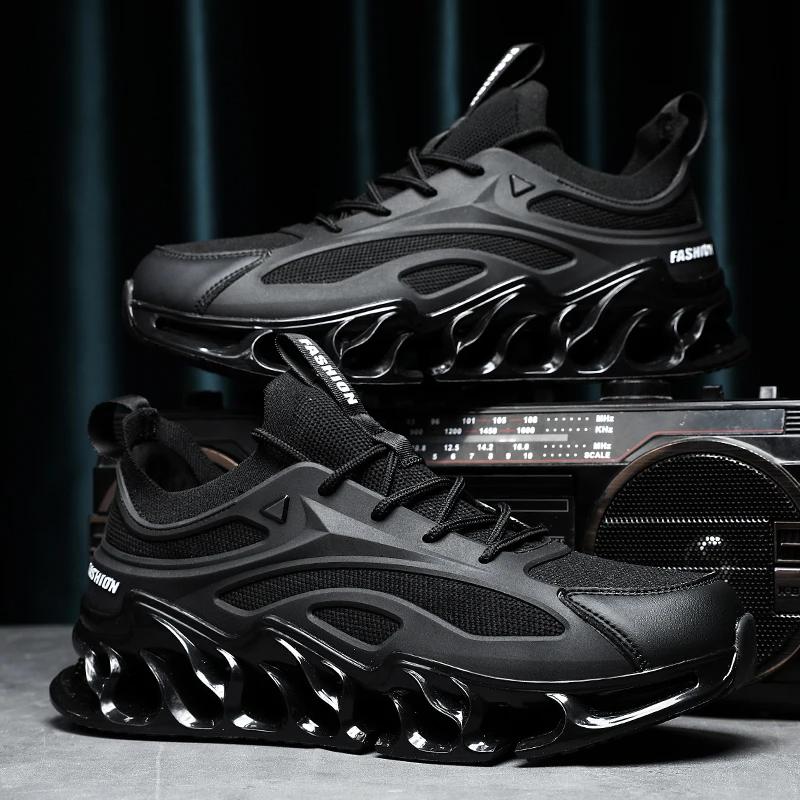 Sneaker für Herren Modische Leichte Herrenschuhe Bequeme Lauf-Freizeit-Sportschuhe Trendige Herrenschuhe Zapatillas Hombre