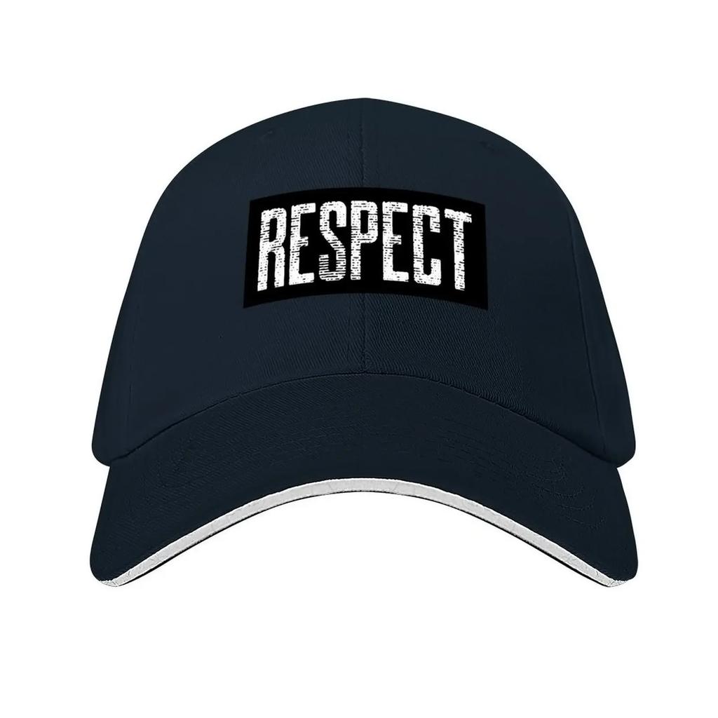 Respect Baseball Cap Sports Cap western Hat black Golf Mens Hats Womens