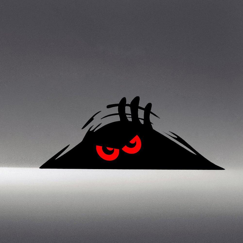 Peeping Door Slit Stickers Body Sticker Anti Scratches Reflective Car External Sticker Decoration Accessories