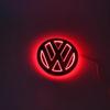 VW 11cm 5D Logo Light LED Rear Badge Light Front Grille For VW CC Bora Golf Jetta POLO MAGOTAN Passat Logo Light  Trunk StickerKD5