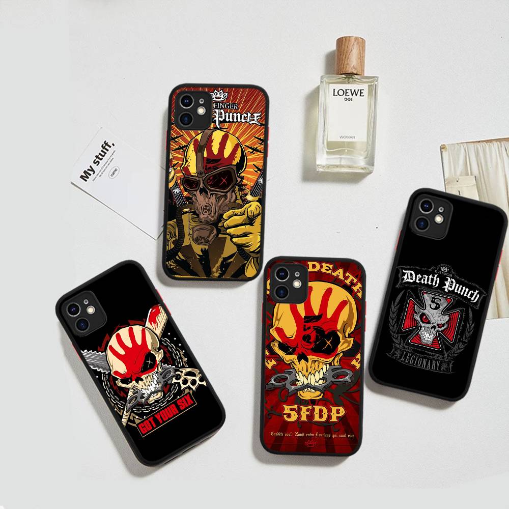 Popular Band F-Five Finger Death Punch Matte Protective Case For IPhone 16 15 14 13 12 11 Pro Max X XS MAX Protection Case