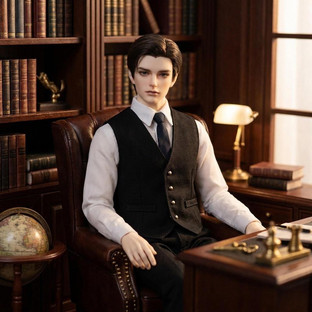 1/6 Male Action Figure Suit Vest Scale Clothes Versatile Fashion Gift Realistic
