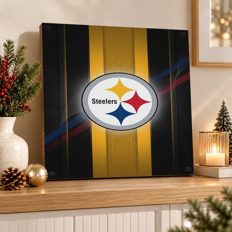 Pittsburgh Steelers Diamond Painting Kit 5D Full Drill DIY Diamond Mosaic Wall Art Home Decor