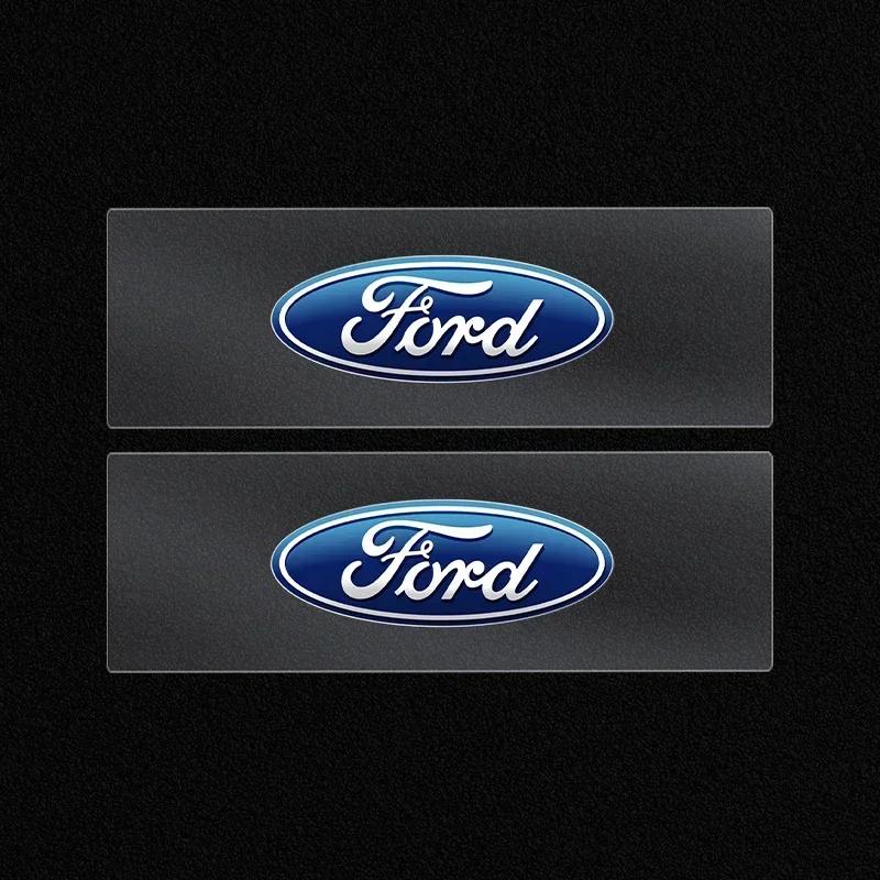 Autoaufkleber Heiß Für Ford Auto Rückspiegelaufkleber mit Logo Aufkleber Für Ford Focus 2 3 4 MK3 MK4 ST Mondeo Festiva Fusion S