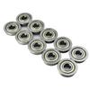 10pcs F608ZZ Flange Bearing 8 * 22 * 7mm F608Z 2Z Flanged Bearings 8 mm Inner Bore 3D Printer Bearing