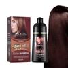 2026 Arganolie Haarkleur Shampoo 500ml in Minuten Haarkleur Shampoo Haarkleur Direct Kleuren Cadeau voor Vrouwen Mannen donkerbruin