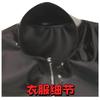 Sexy Men Pvc Glossy Shiny Long Sleeve T-Shirt Double Sided Pu Club Dance Top Smooth Elastic Stage Wear Elastic Slim Tights