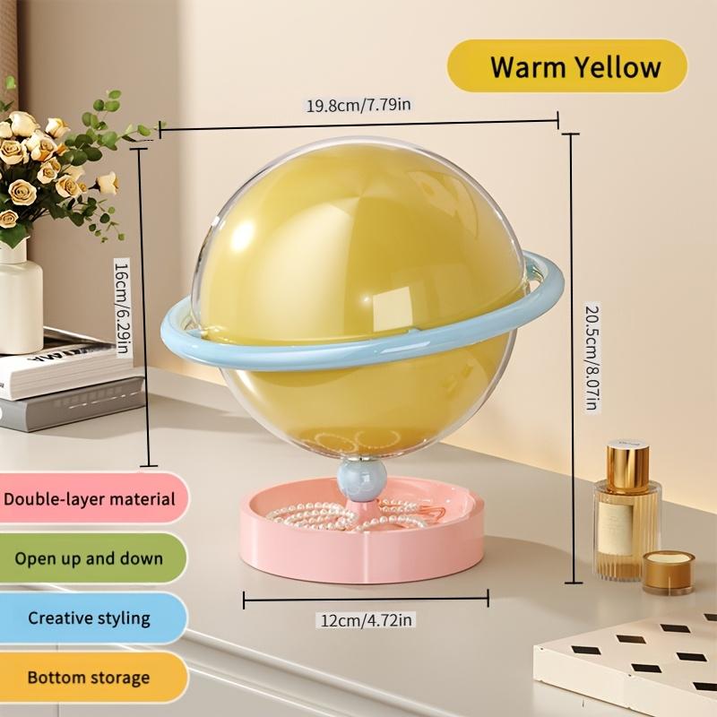 Double Layered Storage Ball Storage Box Home Makeup Organizer Key Jewelry Organizing Box Household Living Room Storage Rack Gift