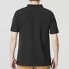 Timberland Solid Color Button Short Sleeve Polo Shirt Men tops Black A6R29001