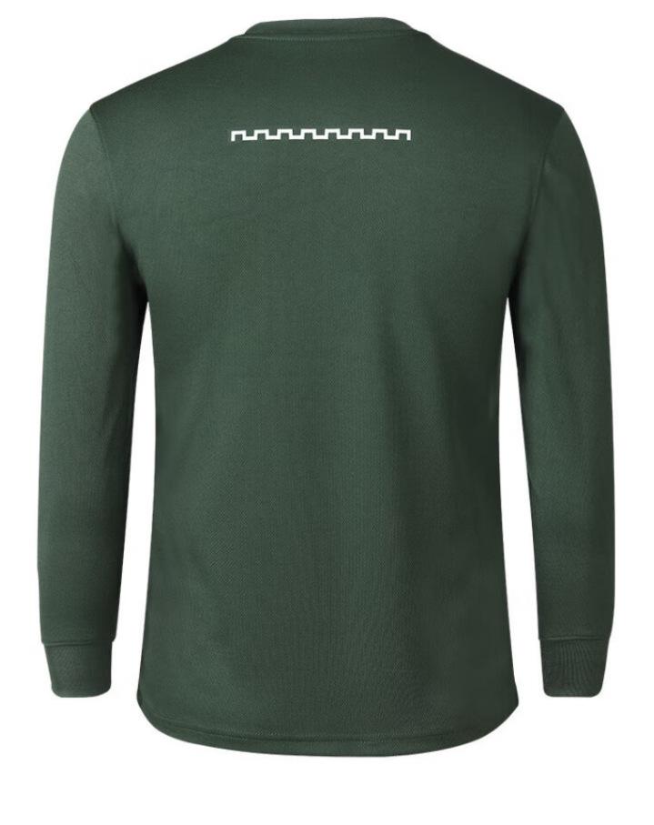 Jihua Quick Dry Long Sleeve Sports T-shirt - Breathable Outdoor Training Top 175/92-96