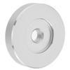 Phonograph Record Adapter Metal Turntable Disc Accessory Replacement Part Silver