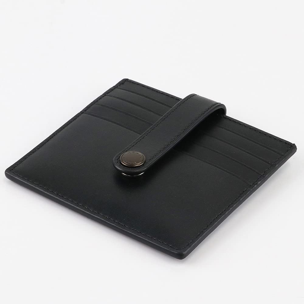 ID Card Case C3162 Pass Commuter Pass [Coach] Case, Case, Men's (QB/BK Black) [Used]