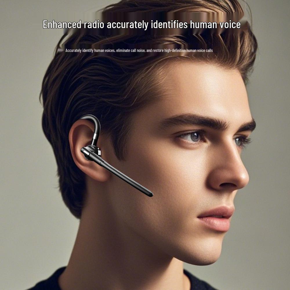 Bluetooth Business Headset with AI Translation, Noise Reduction, Long Battery Life, New Single Ear On-Ear Design, Version 5.4