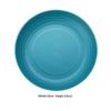Durable Picnic Tableware Plates Set of 4 Reusable Plastic for Camping Outdoor Beach Barbecue Party