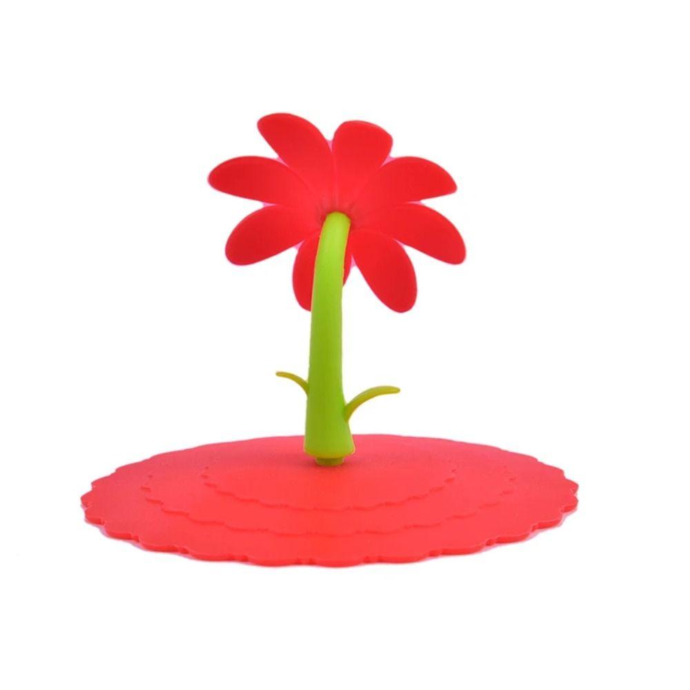 Dustproof Silicone Cup Cover Cartoon Bowl Cover Sealing Mug Cover Drink Cover