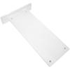 Office Door Sign Acrylic Name Plate for Wall Clear Mounting Without Punching Replaceable Plate Multifunctional Room Identifier