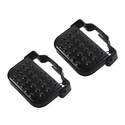 2 Pezzi Poggiapiedi Antiscivolo per Biciclette, Pedali Piattaforma per Mountain Bike Pieghevoli