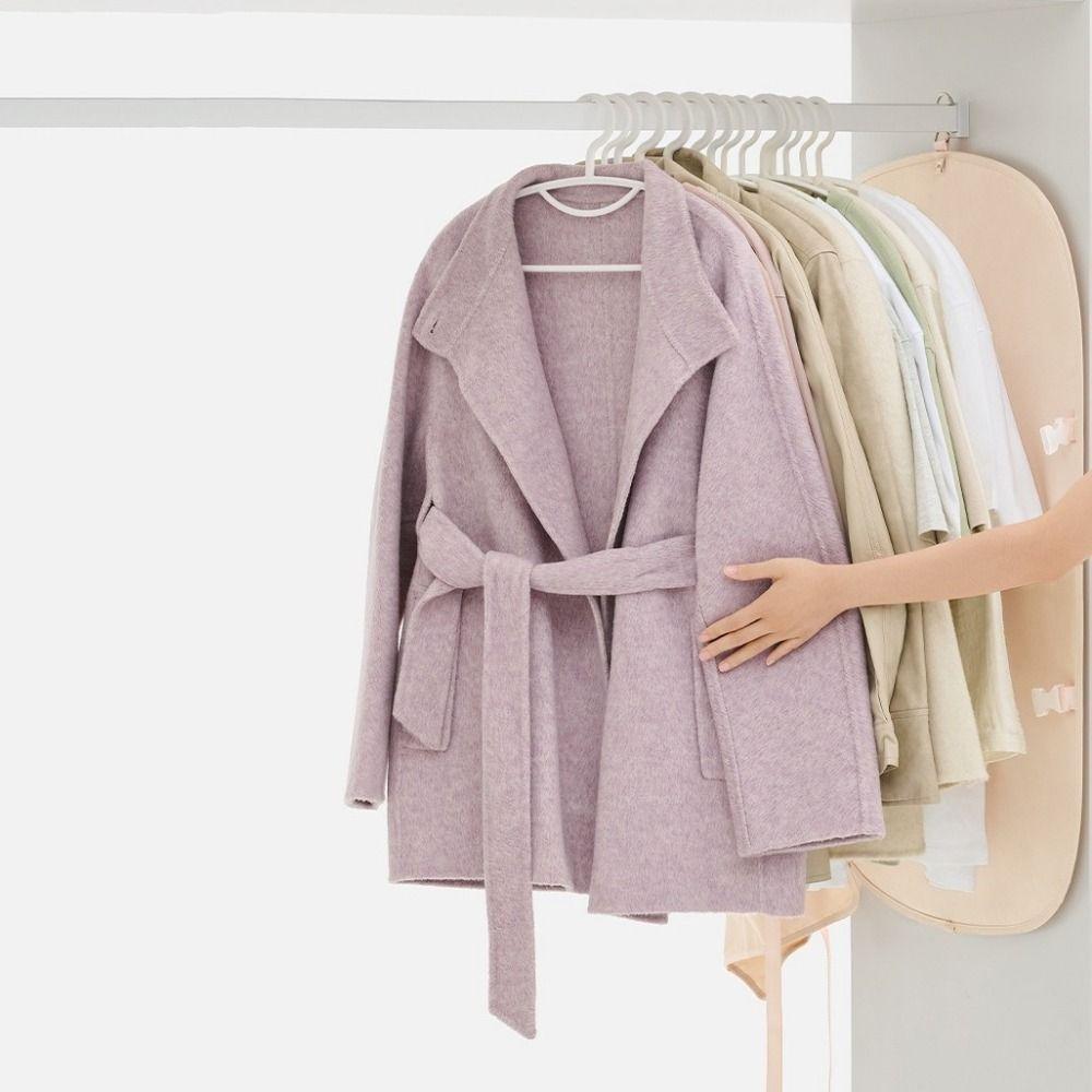 Large Capacity Clothing Compression Board Foldable Clothes Dust Cover Garment Bag Cover  For Home