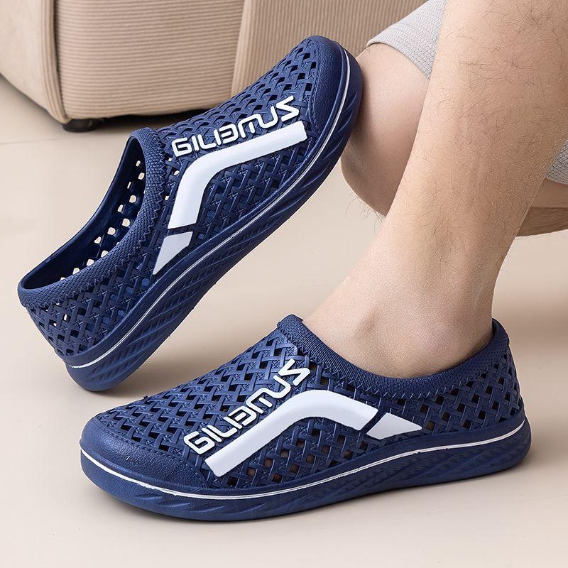 New Summer MenBeach Sandals Non-Slip Breathable Waterproof Sports Running Shoes for Chefs