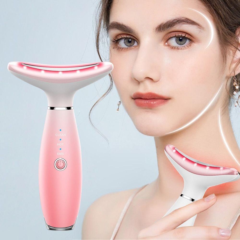 

Modes Three Uses Safety Firming Wrinkle Removal Tool Facial Massager Skin Care Neck Care Instrument