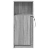 LED Sideboard Grey Sonoma 42.5 x 34 x 100 cm Particle Board