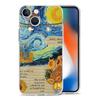 Phone Case For iPhone 15 14 13 12 Mini 11 Pro Max XS X XR 7 8 Plus Clear Shockproof Silicone TPU Cover Starry sky van gogh art
