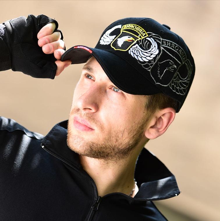 HAN WILD Embroidery Visors Hat Unisex Baseball Caps Hiking Cap Hip Hop Snapback Caps Outdoor Golf Hats Gorra Hombre Gorras