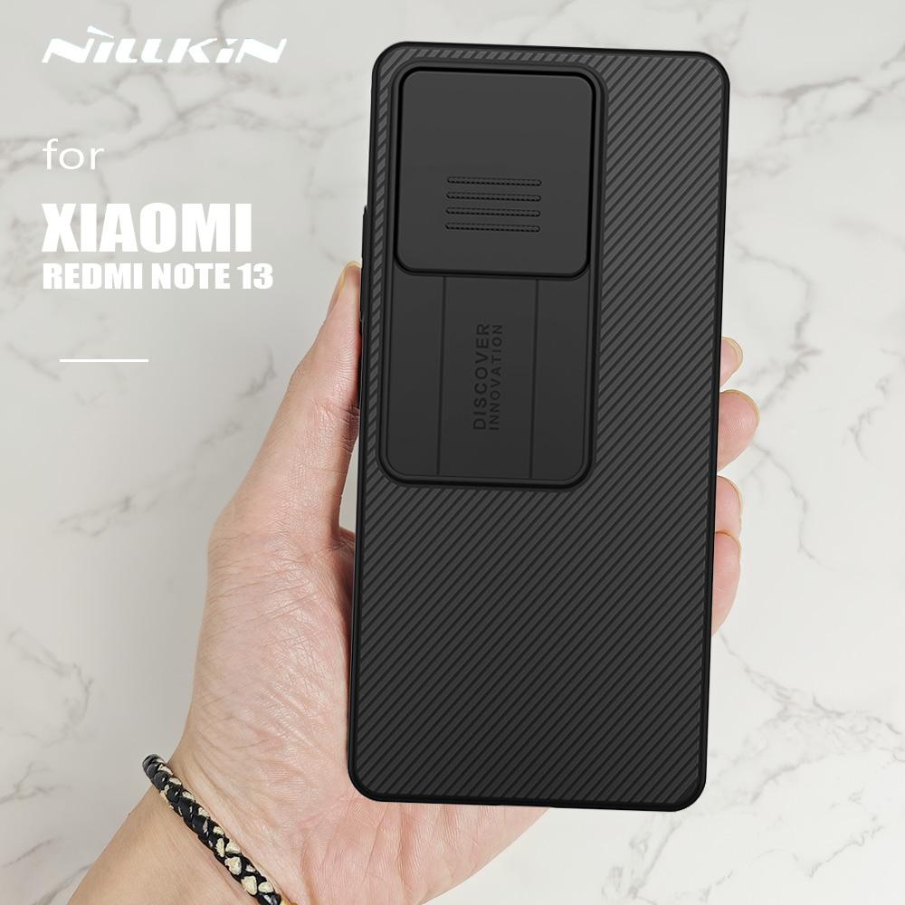 For Xiaomi Redmi Note 13 5G Case Nillkin CamShield Case Ultra-Thin Slide Camera Case for Redmi Note 13 Privacy Lens Back Cover