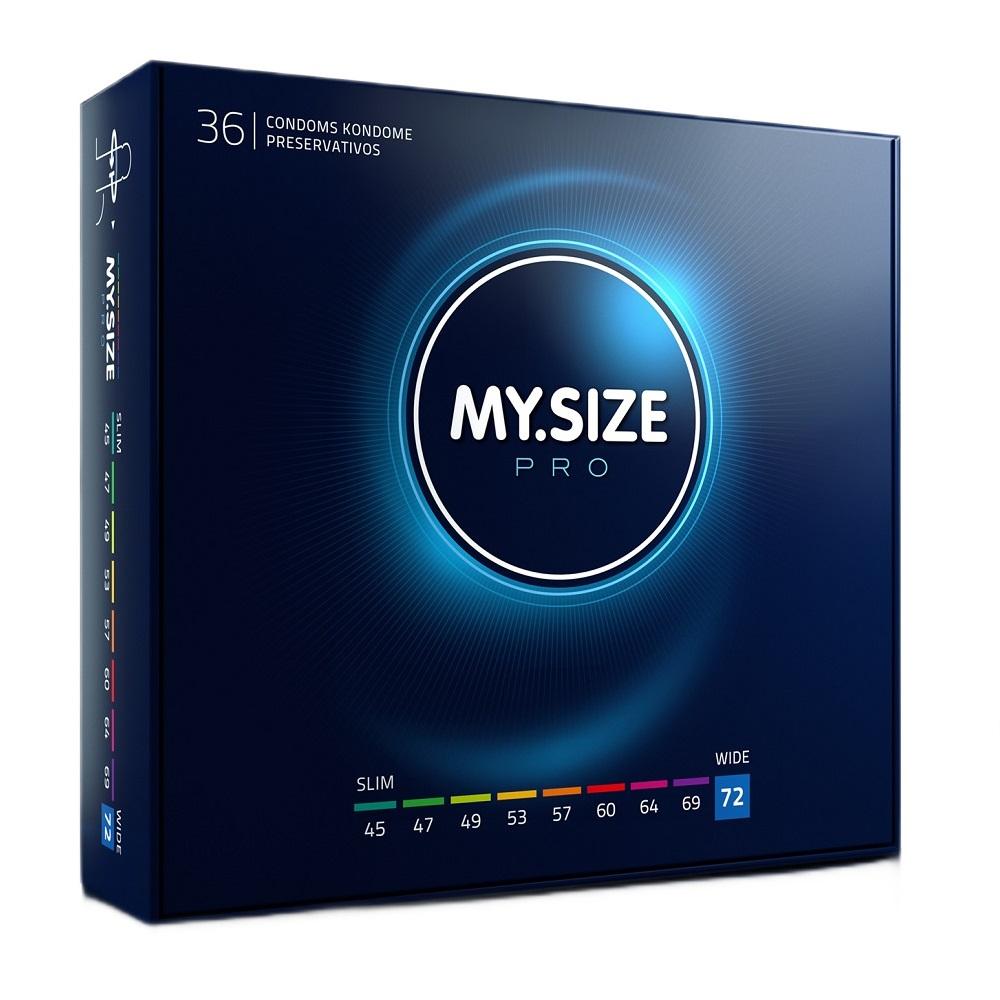 My.Size Pro Condoms 72mm, 36 Count