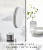 Yamazaki Magnetic Silicone Pot Tower Heat Dishwasher Attaches To Pot Bottom for Easy 10318 Holder, Round, White, W16.1×D16.1×H1.2cm, Series,