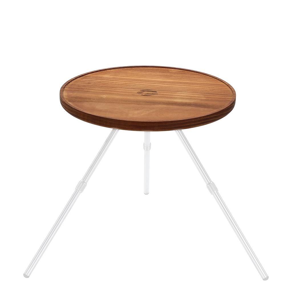 CAMPING MOON Camping Smart Stand Top Plate, Walnut, Fits OD Cans, Z01-T