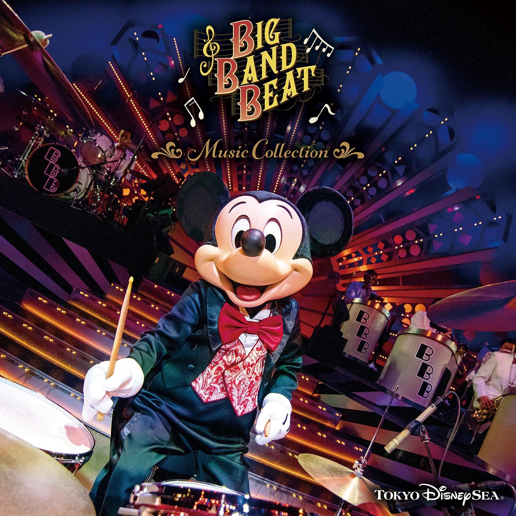LP Record TOKYO DISNEY SEA Big Band Beat Music Collection UWJD90456 Walt Disney Rec 2025 Japan Obi Soundtracks Musicals