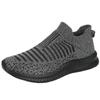 2025casual sports shoes light comfortable breathable lazy shoes plus size spring and autumn walking solid  tenis masculino shoes
