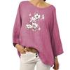 IHUASU Women's Fashion Casual Long Sleeve O-Neck Blouses & Shirts Elegant