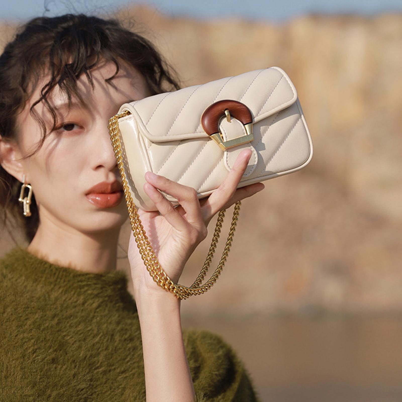 

2026 New Trendy Luxury Summer Women s Bag Versatile Embroidered Thread Chain Design Sense Crossbody Mini Bag S