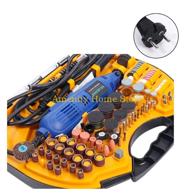 F26C 180W Rotary Tool Power Rotary Tools 6 Variable Speed Electric Drill Set
