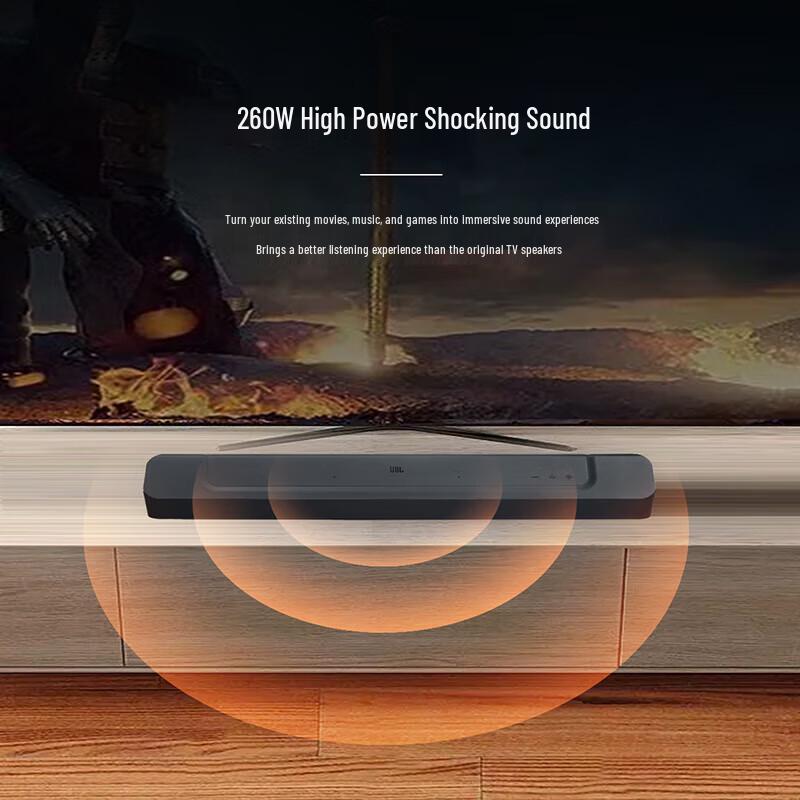 JBL BAR 300 Compact 5.0 Channel Dolby Atmos Soundbar